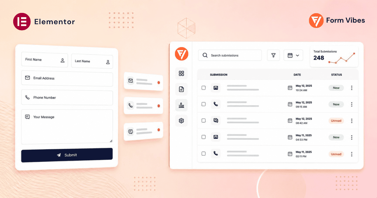 How To Configure Elementor Form To Capture Leads - Form Vibes