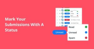 Easily Mark Submission Status In Form Vibes Pro…
