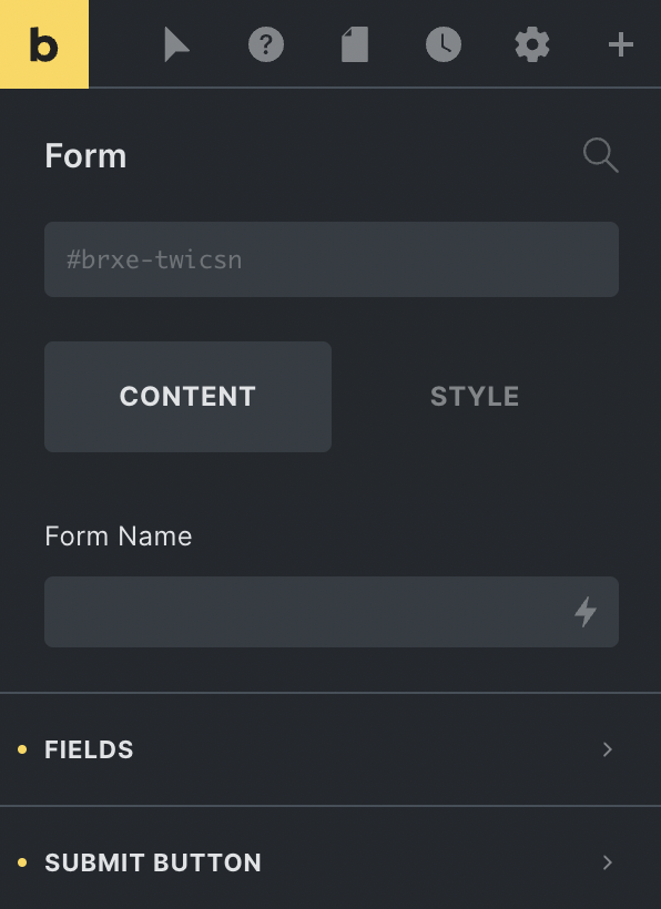 Bricks Builder Form