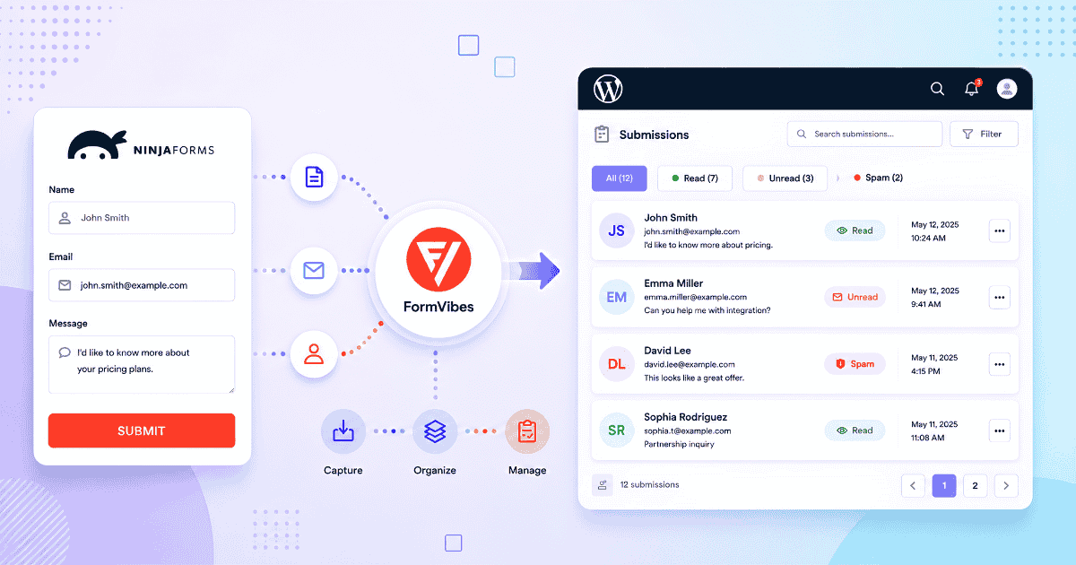 How to Manage Ninja Forms Submissions with Form Vibes